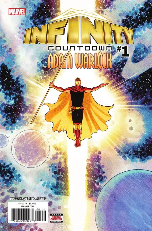Cover of Infinity Countdown: Adam Warlock #1