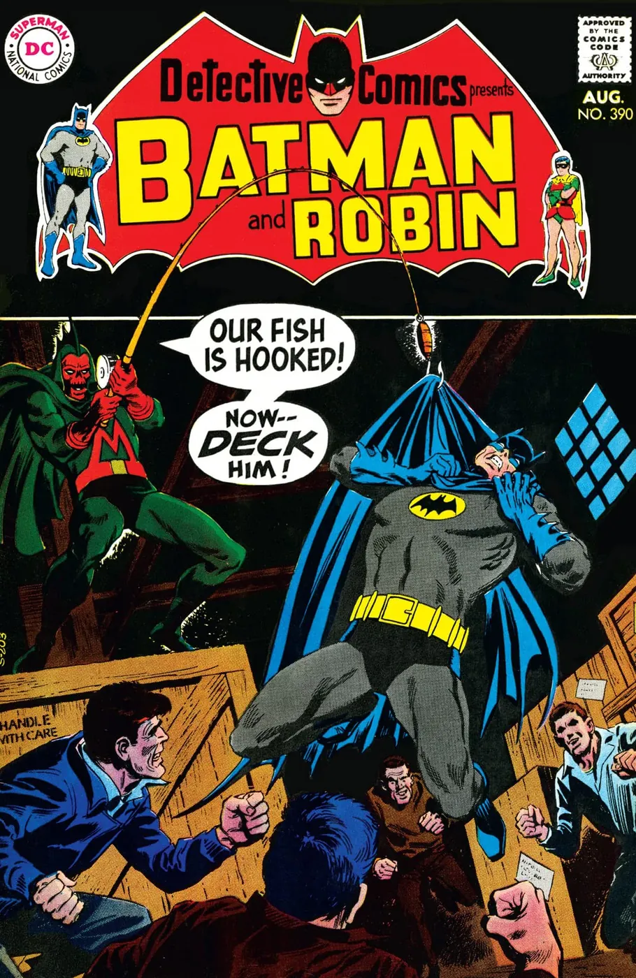 Cover of Detective Comics #390