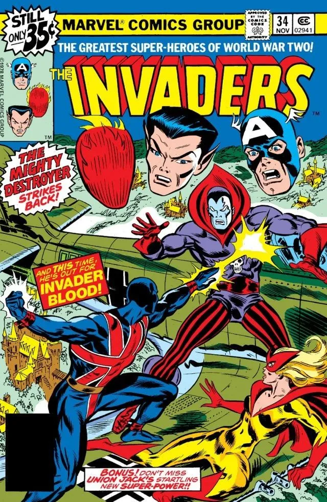 Cover of The Invaders #34