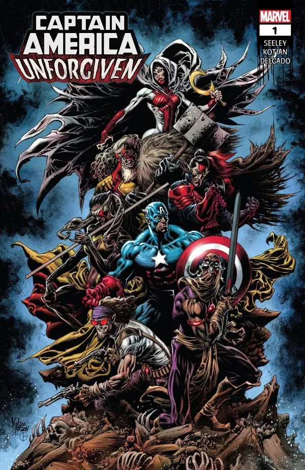 Cover of Captain America: Unforgiven #1