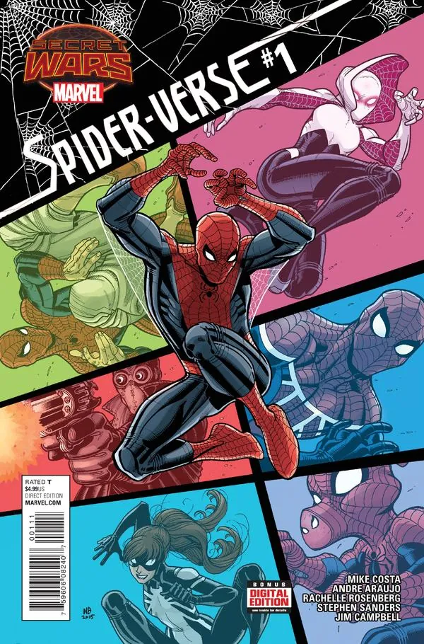Cover of Spider-Verse #1