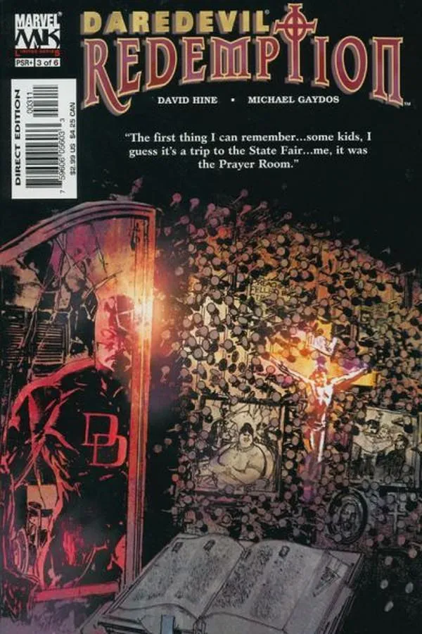 Cover of Daredevil: Redemption #3