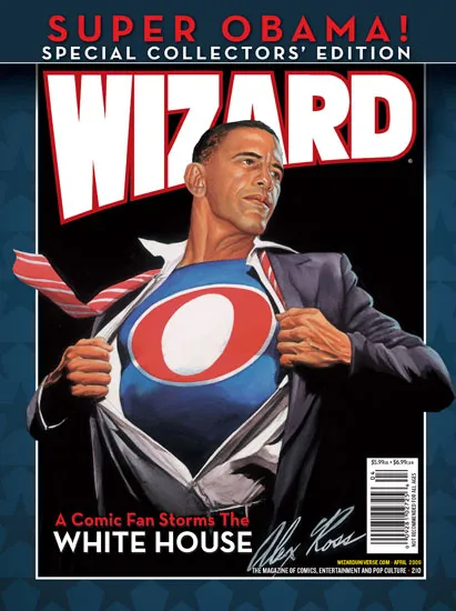 Cover of Wizard: The Comics Magazine #210