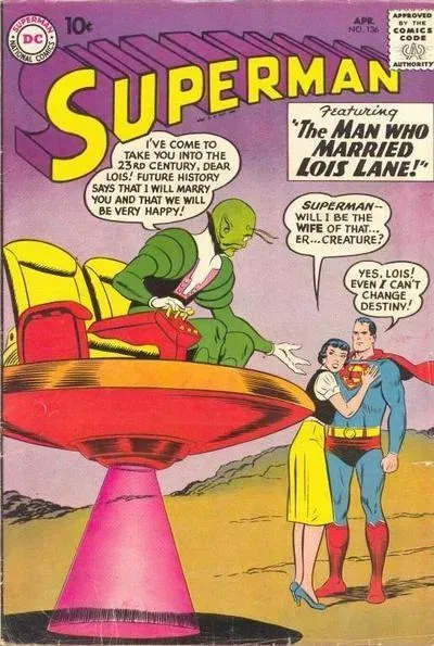 Cover of Superman #136