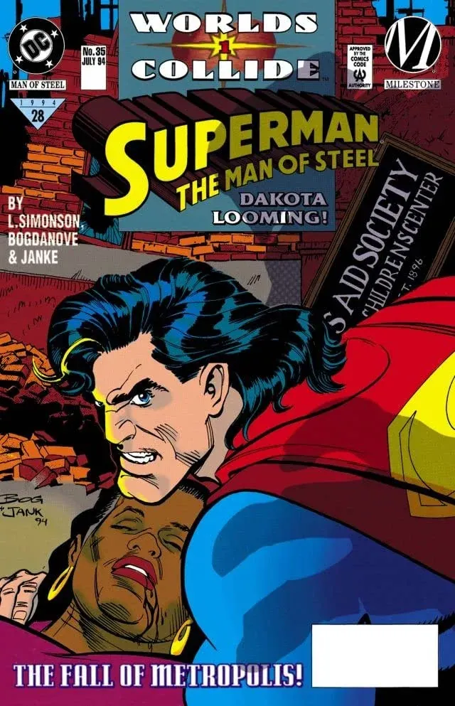 Cover of Superman: The Man of Steel #35