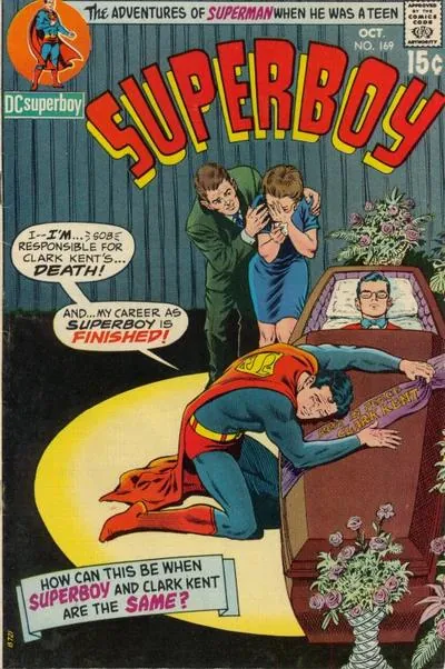 Cover of Superboy #169