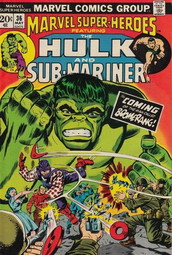 Cover of Marvel Super-Heroes #36