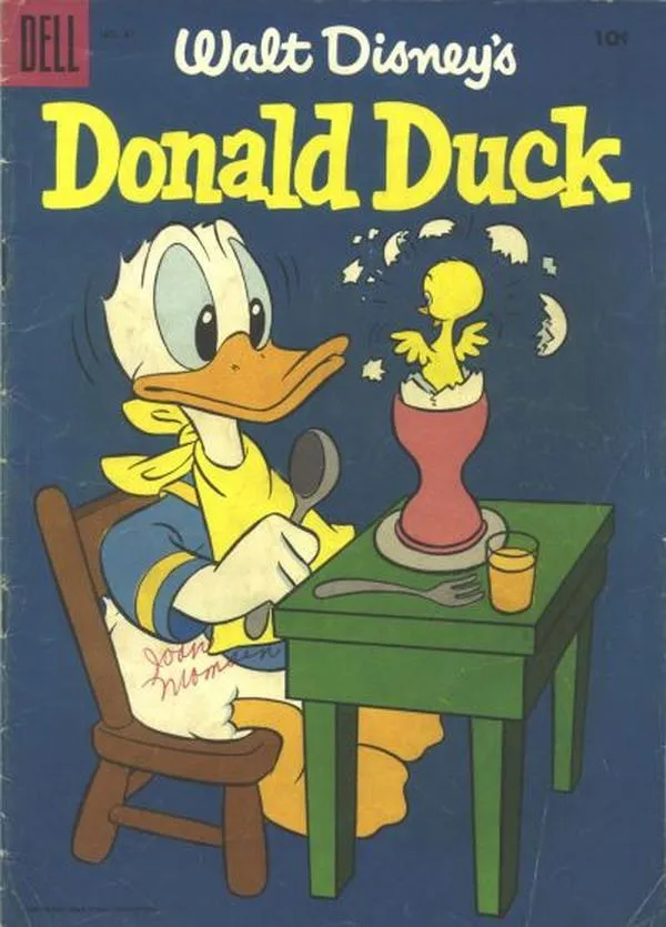 Cover of Walt Disney's Donald Duck #41