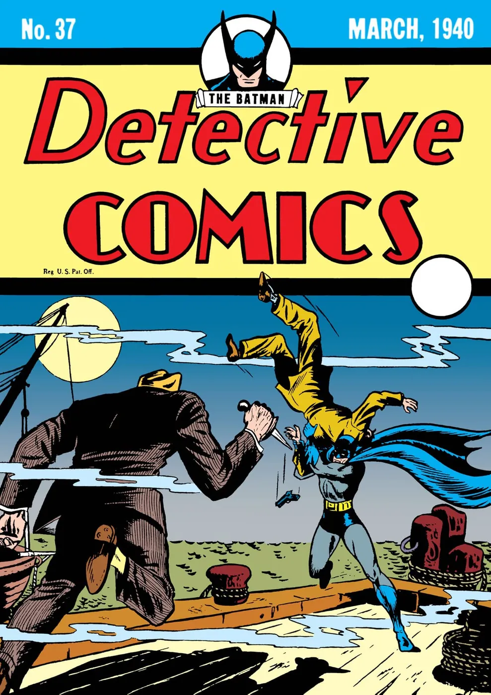 Cover of Detective Comics #37