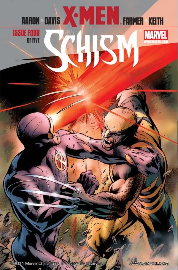 Cover of X-Men: Schism #4