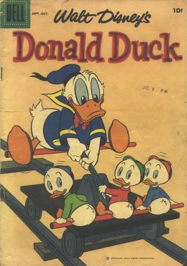 Cover of Walt Disney's Donald Duck #61
