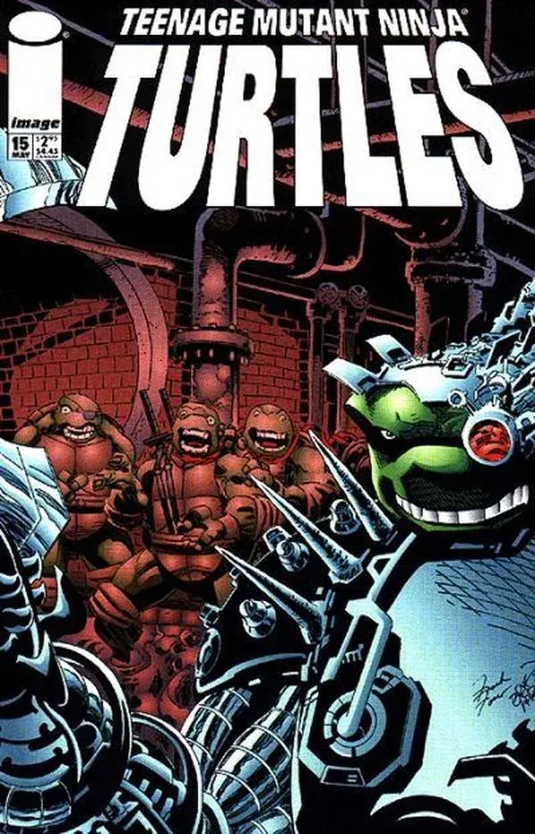 Cover of Teenage Mutant Ninja Turtles #15