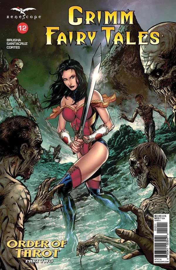 Cover of Grimm Fairy Tales #12