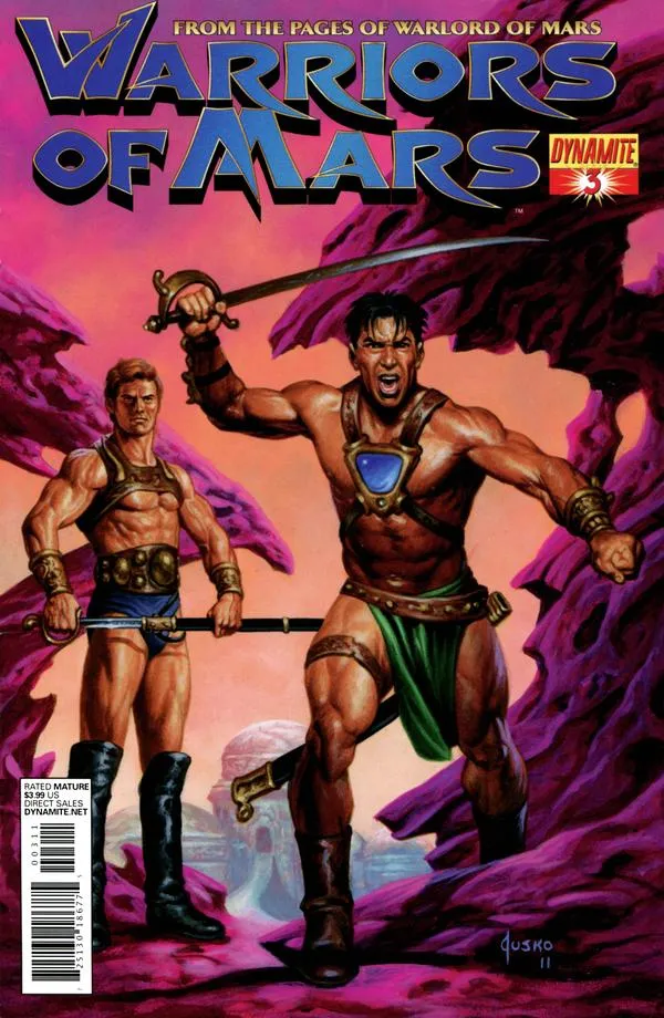 Cover of Warriors of Mars #3