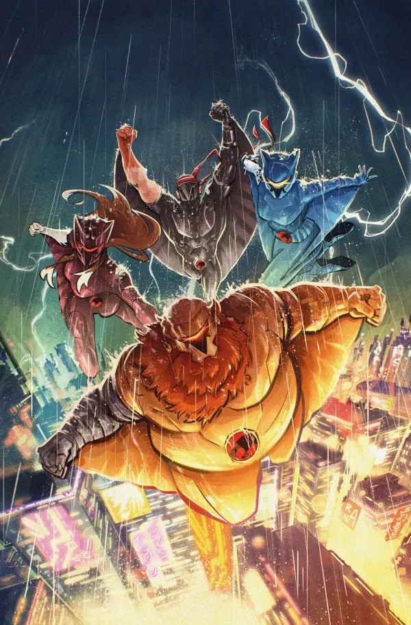 Cover of ThunderCats x SilverHawks: ThunderHawks #1