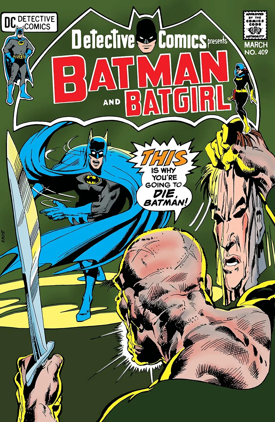 Cover of Detective Comics #409