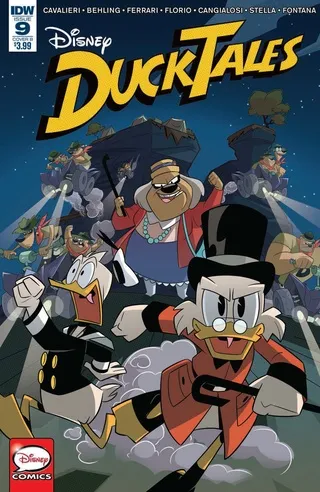 Cover of DuckTales #9