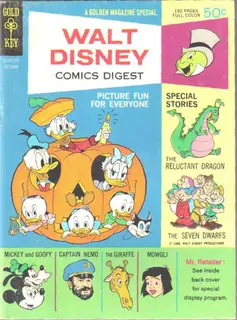 Cover of Walt Disney Comics Digest #4