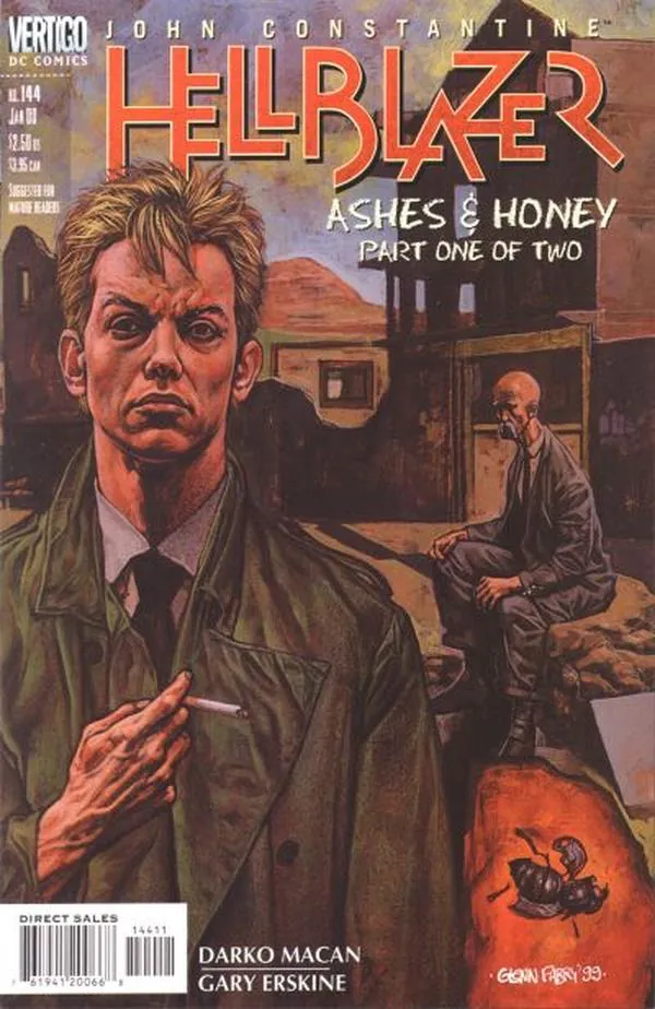 Cover of Hellblazer #144