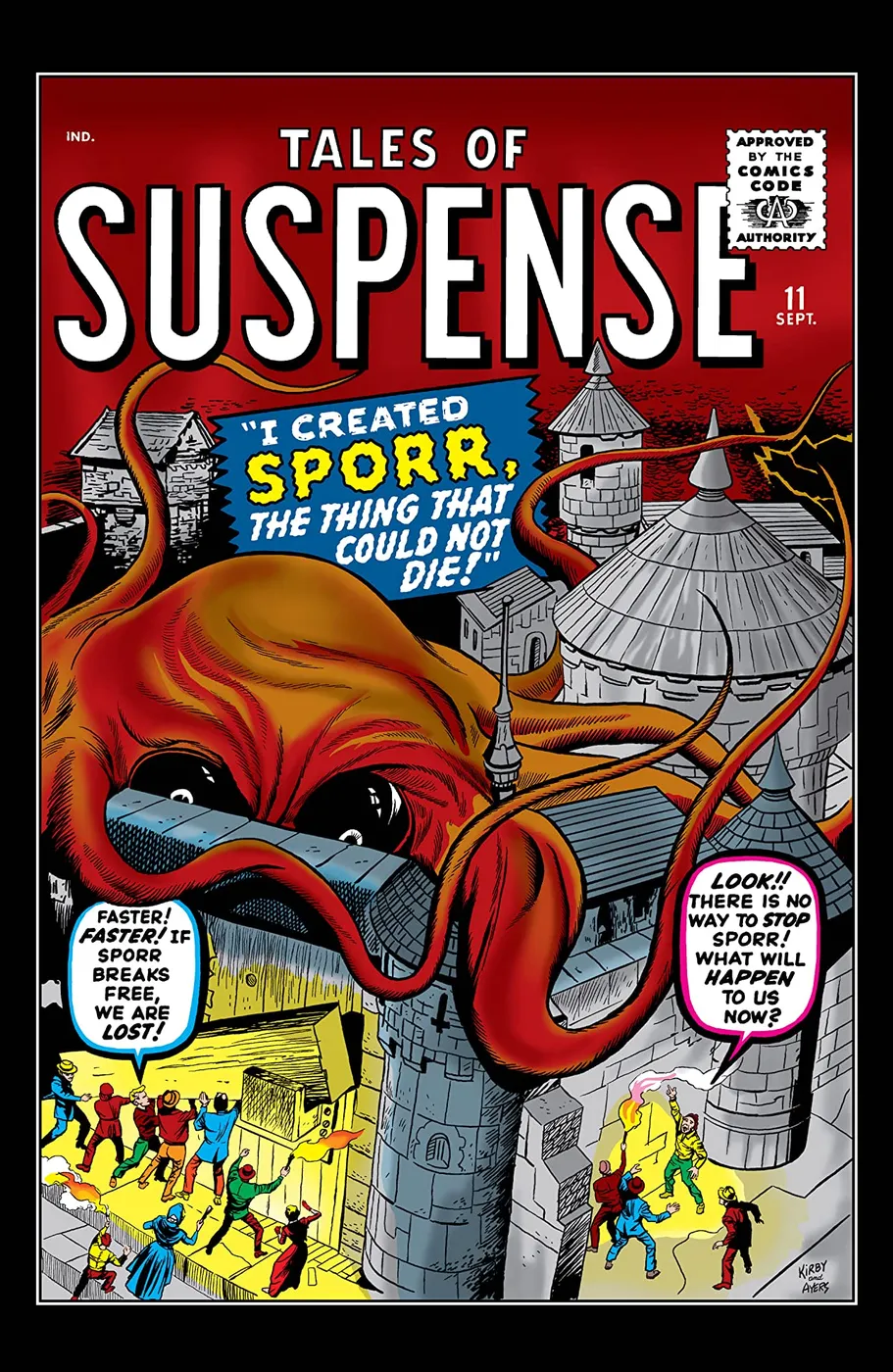 Cover of Tales of Suspense #11