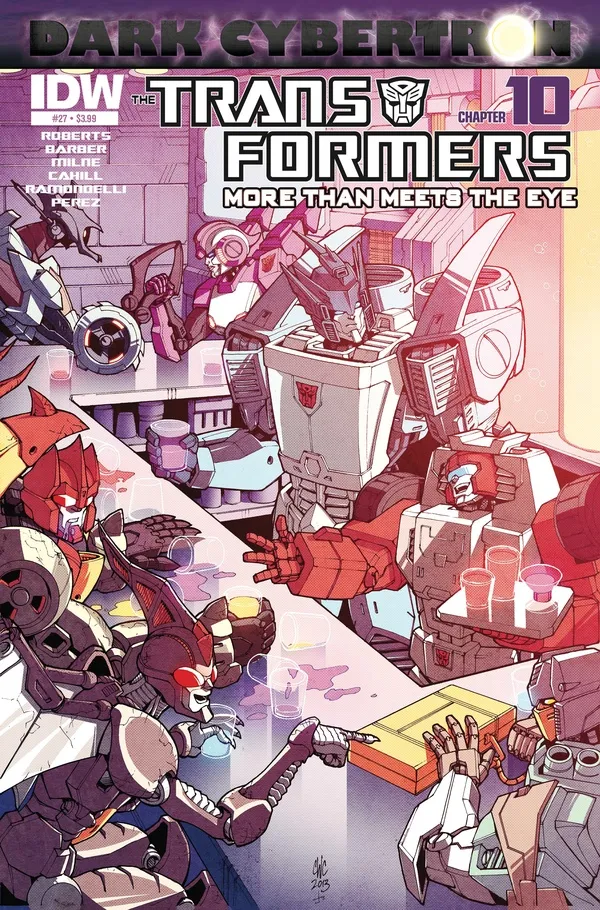 Cover of The Transformers: More Than Meets the Eye #27