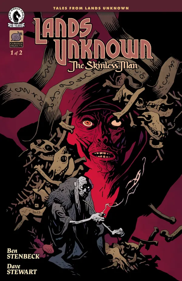 Cover of Lands Unknown: The Skinless Man #1