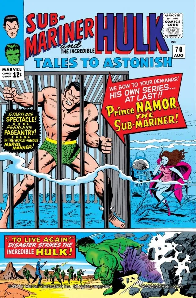 Cover of Tales to Astonish #70