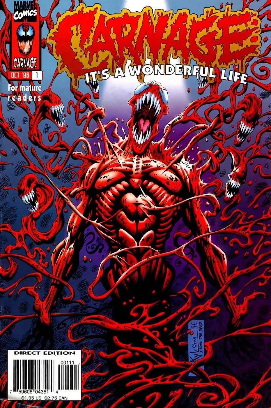 Cover of Carnage: It's a Wonderful Life #1