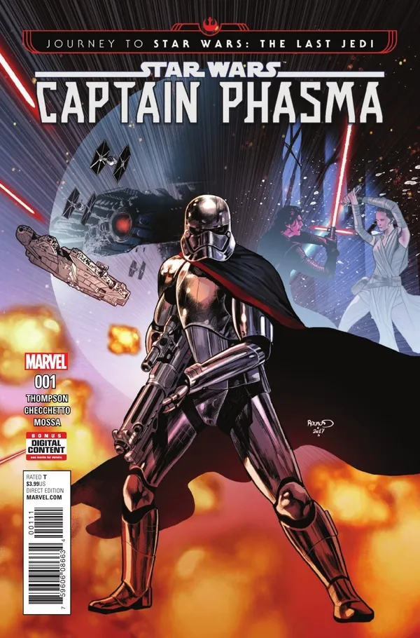 Cover of Journey to Star Wars: The Last Jedi - Captain Phasma #1