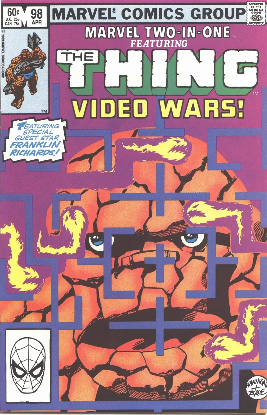 Cover of Marvel Two-in-One #98