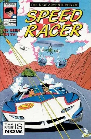 Cover of The New Adventures of Speed Racer #6