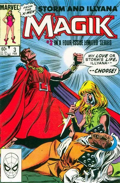Cover of Magik (Illyana and Storm Limited Series) #3