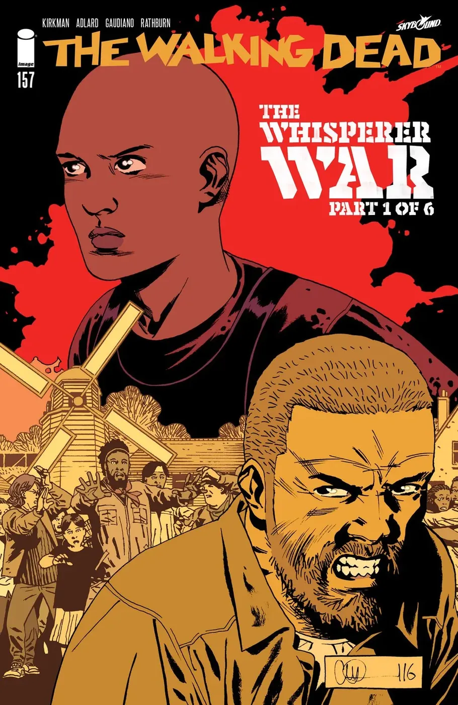 Cover of The Walking Dead #157