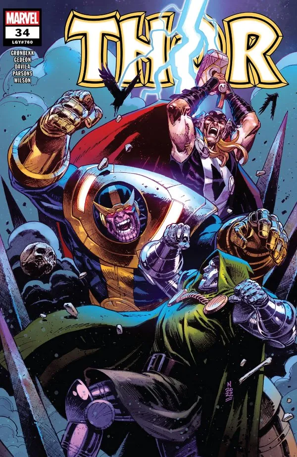 Cover of Thor #34 (760)