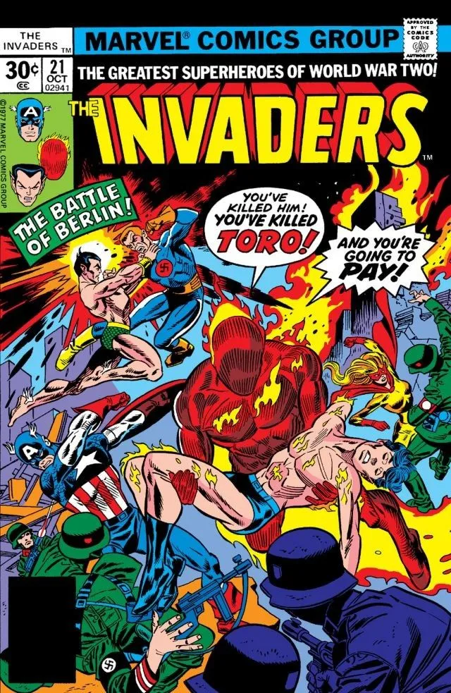 Cover of The Invaders #21