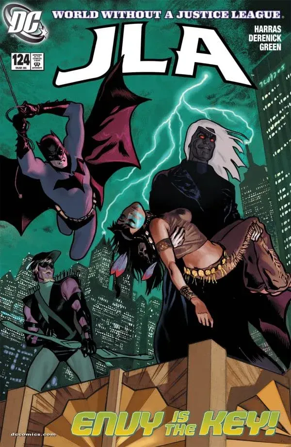 Cover of JLA #124