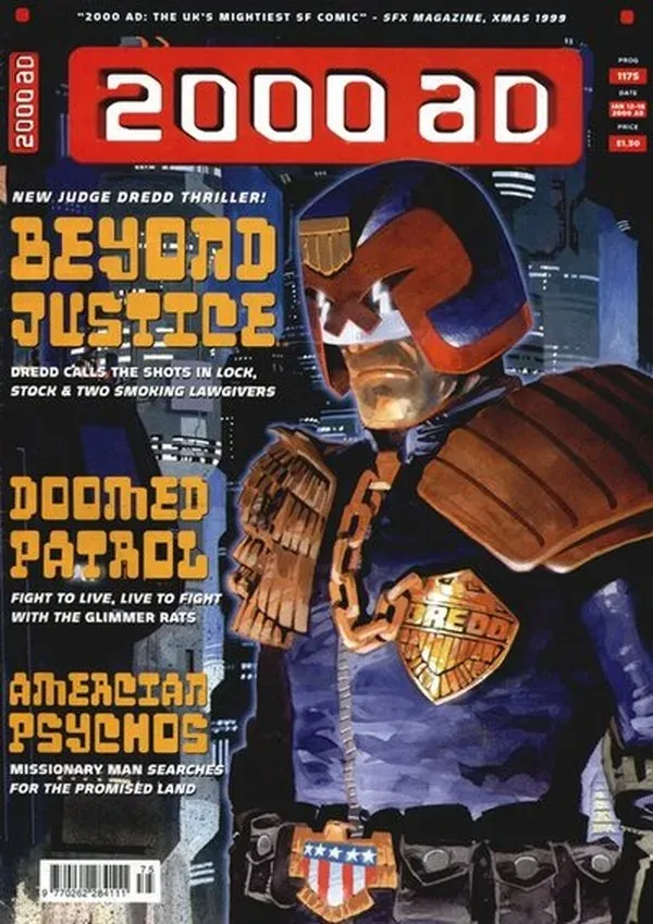 Cover of 2000 AD #1175