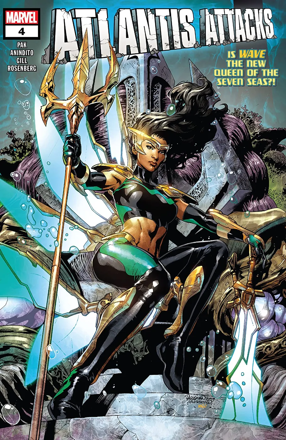 Cover of Atlantis Attacks #4