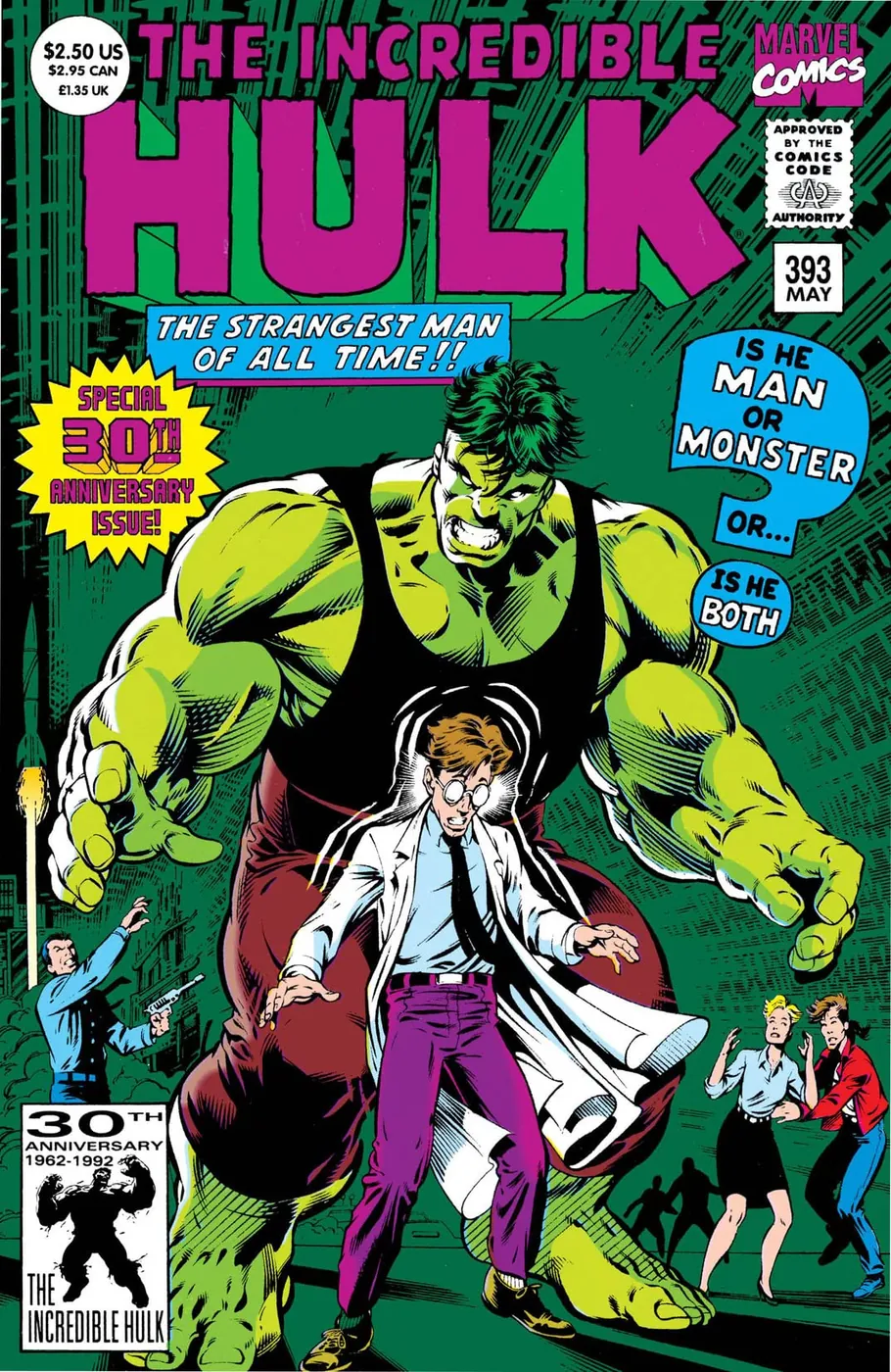 Cover of The Incredible Hulk #393