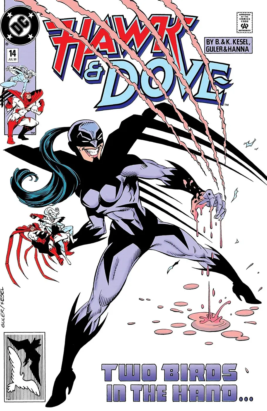 Cover of Hawk and Dove #14