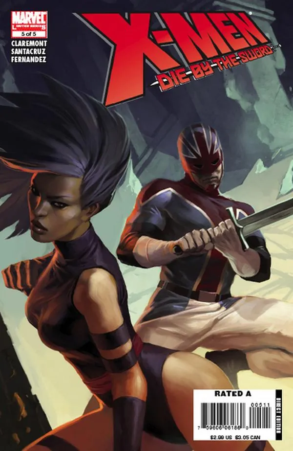 Cover of X-Men: Die by the Sword #5