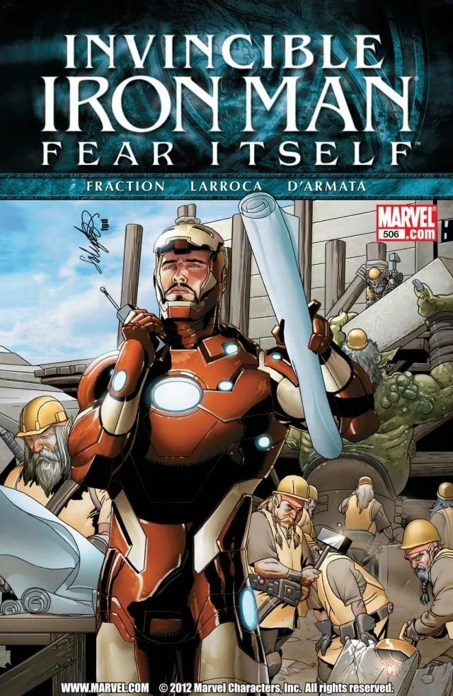 Cover of Invincible Iron Man #506