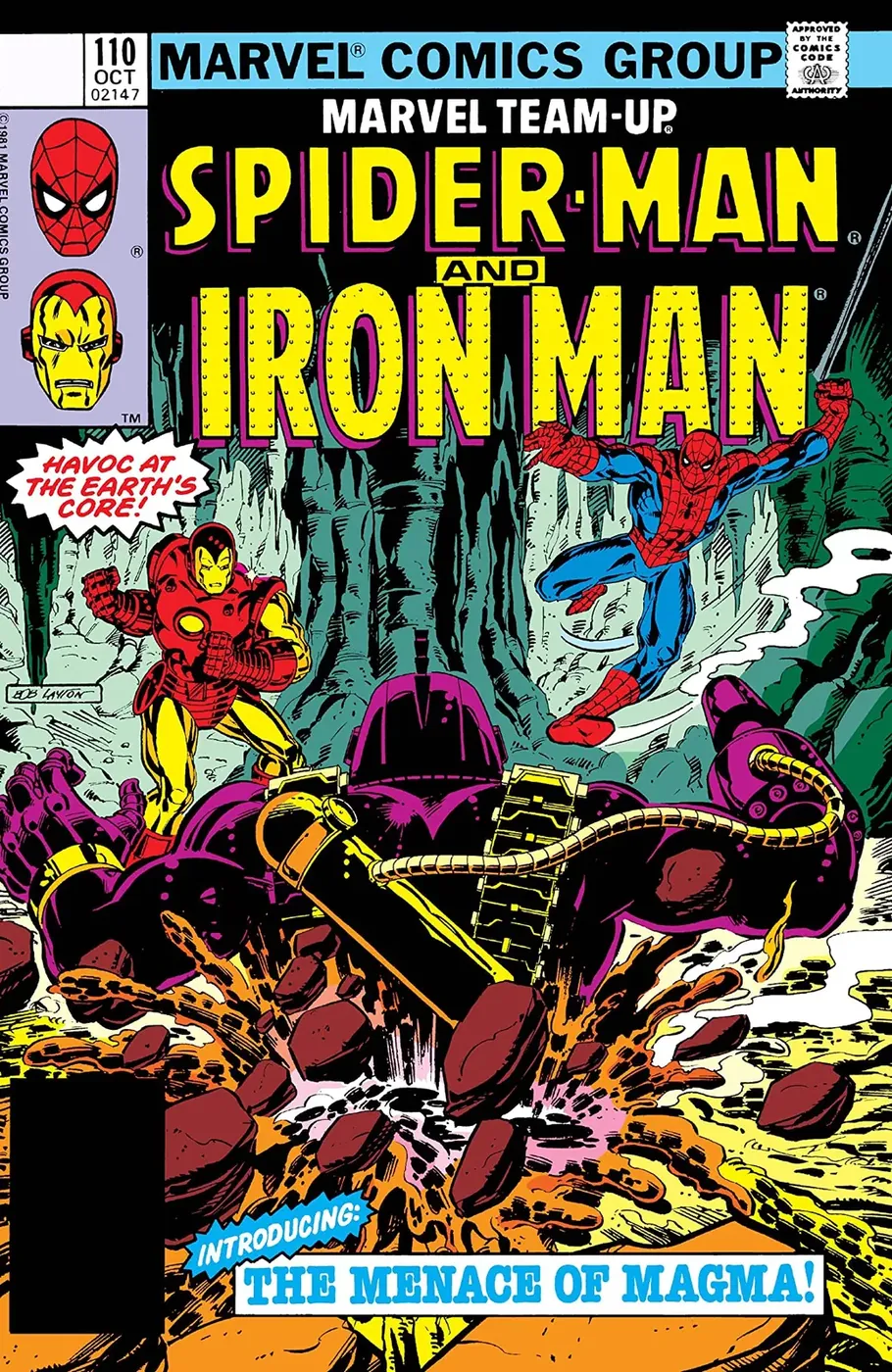 Cover of Marvel Team-Up #110
