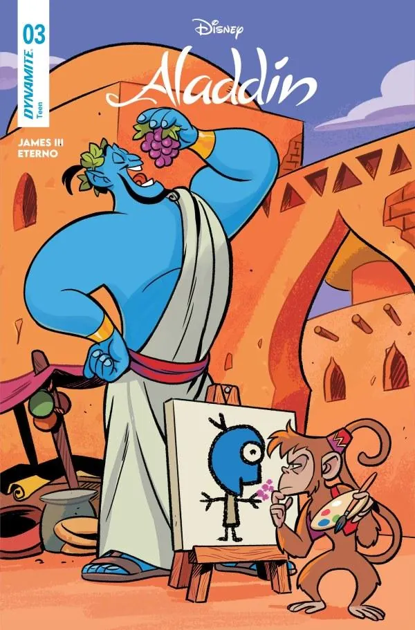 Cover of Aladdin #3