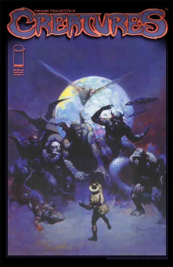 Cover of Frank Frazetta's Creatures #1