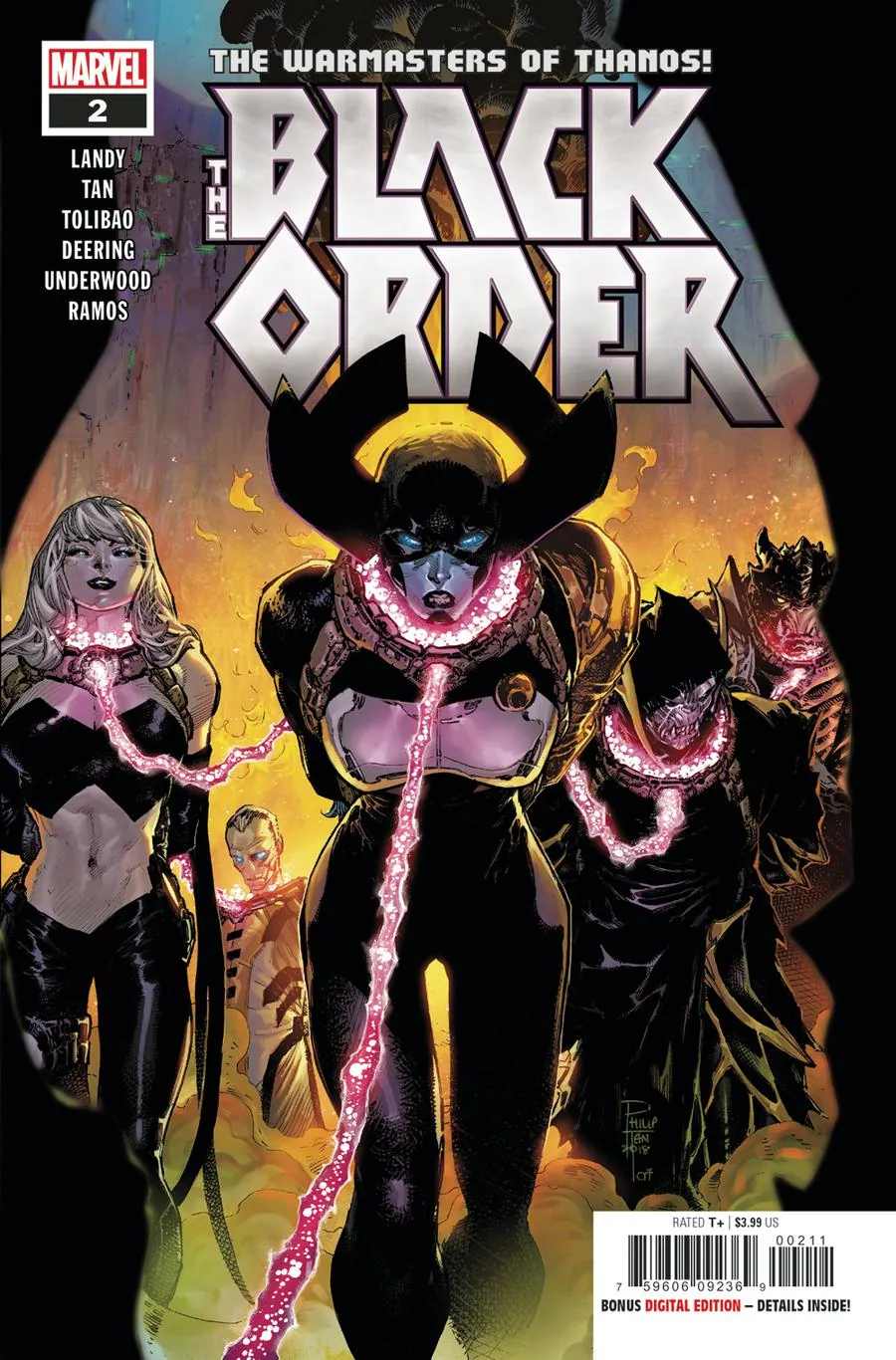 Cover of Black Order #2