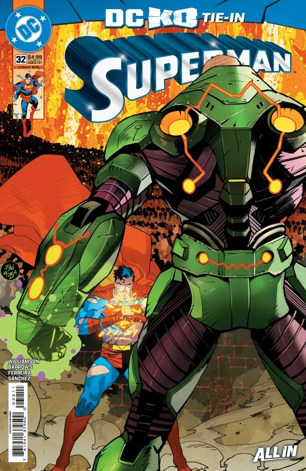 Cover of Superman #32 (875)