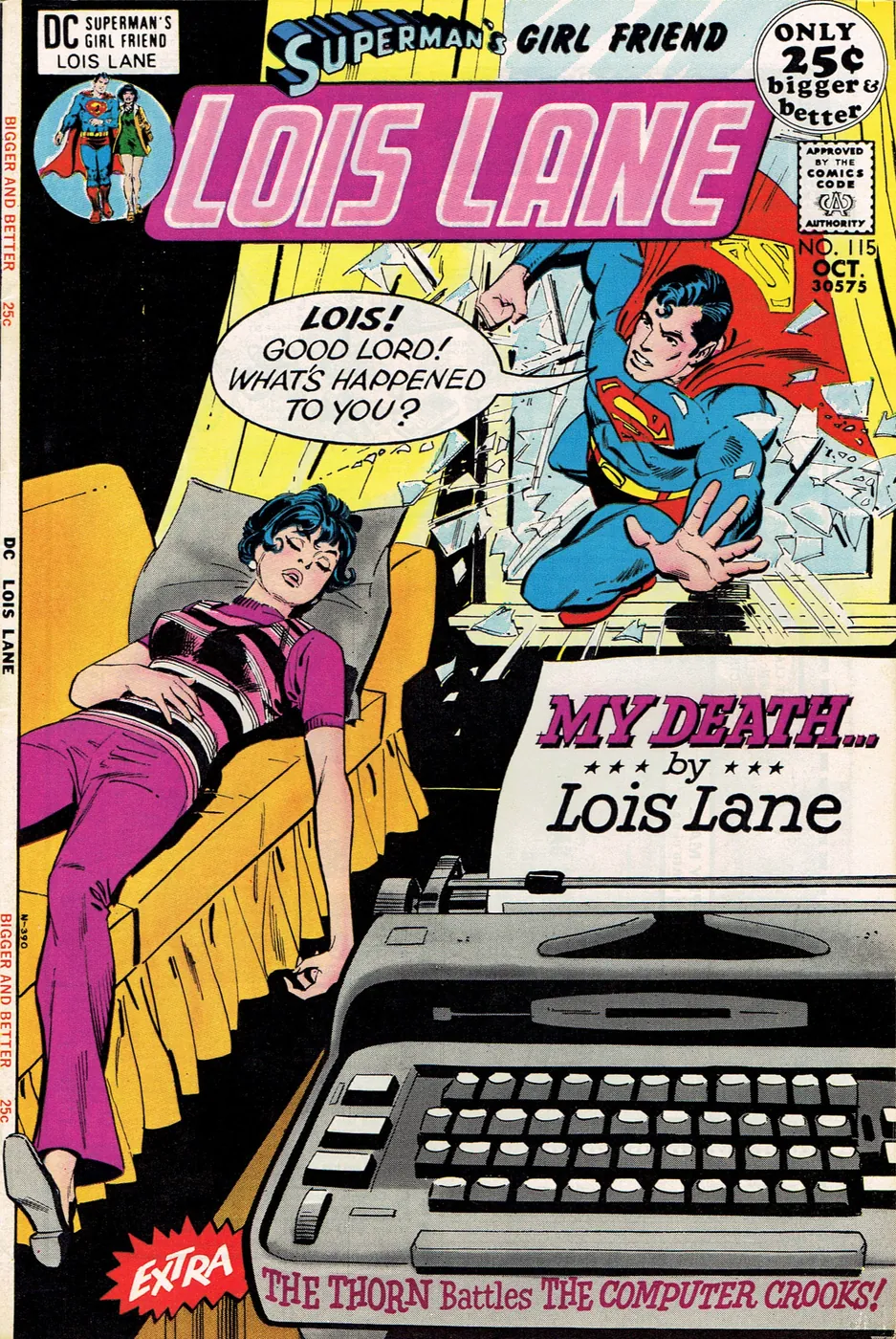 Cover of Superman's Girl Friend, Lois Lane #115