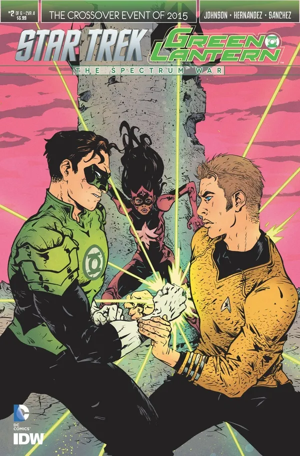 Cover of Star Trek / Green Lantern #2