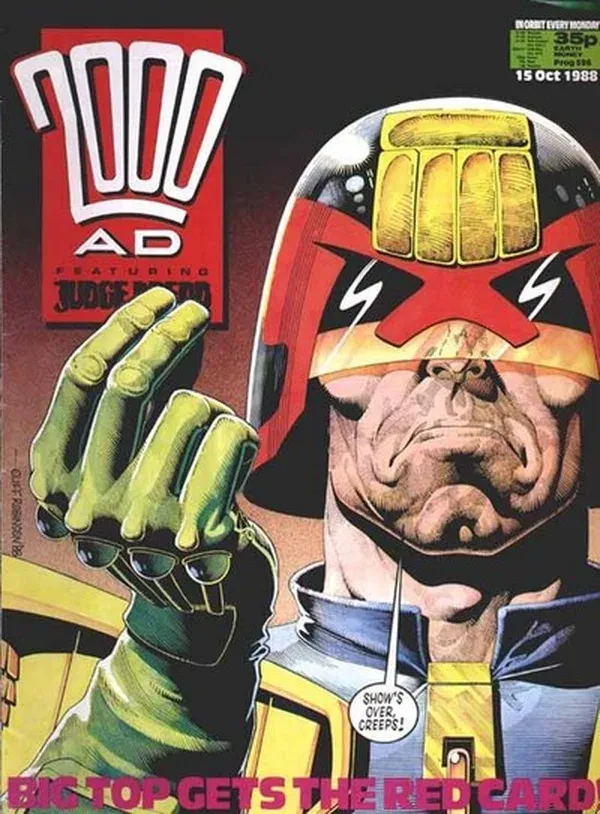 Cover of 2000 AD #596